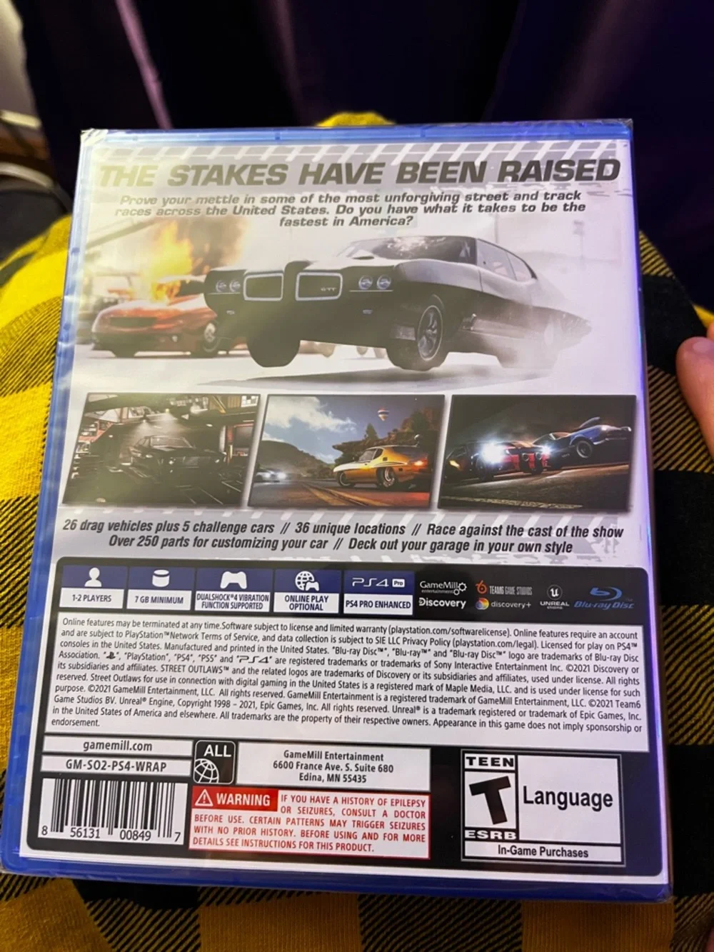 New PS4 Street Outlaws 2 Video Game
